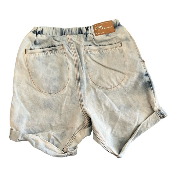 One Teaspoon Richie Denim shorts in Anarchy color size 28 AU/6 US NWT - Picture 2 of 11